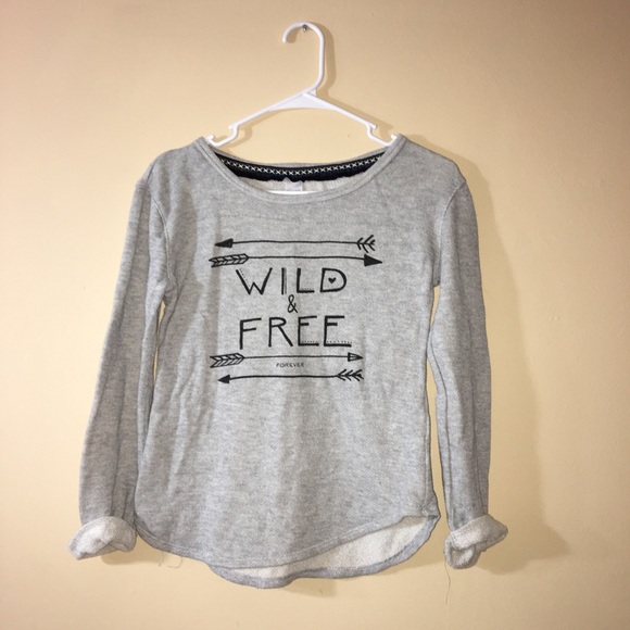 BONGO Tops - Bongo Wild & Free Sweatshirt BONGO Tops - Bongo Wild & Free Sweatshirt